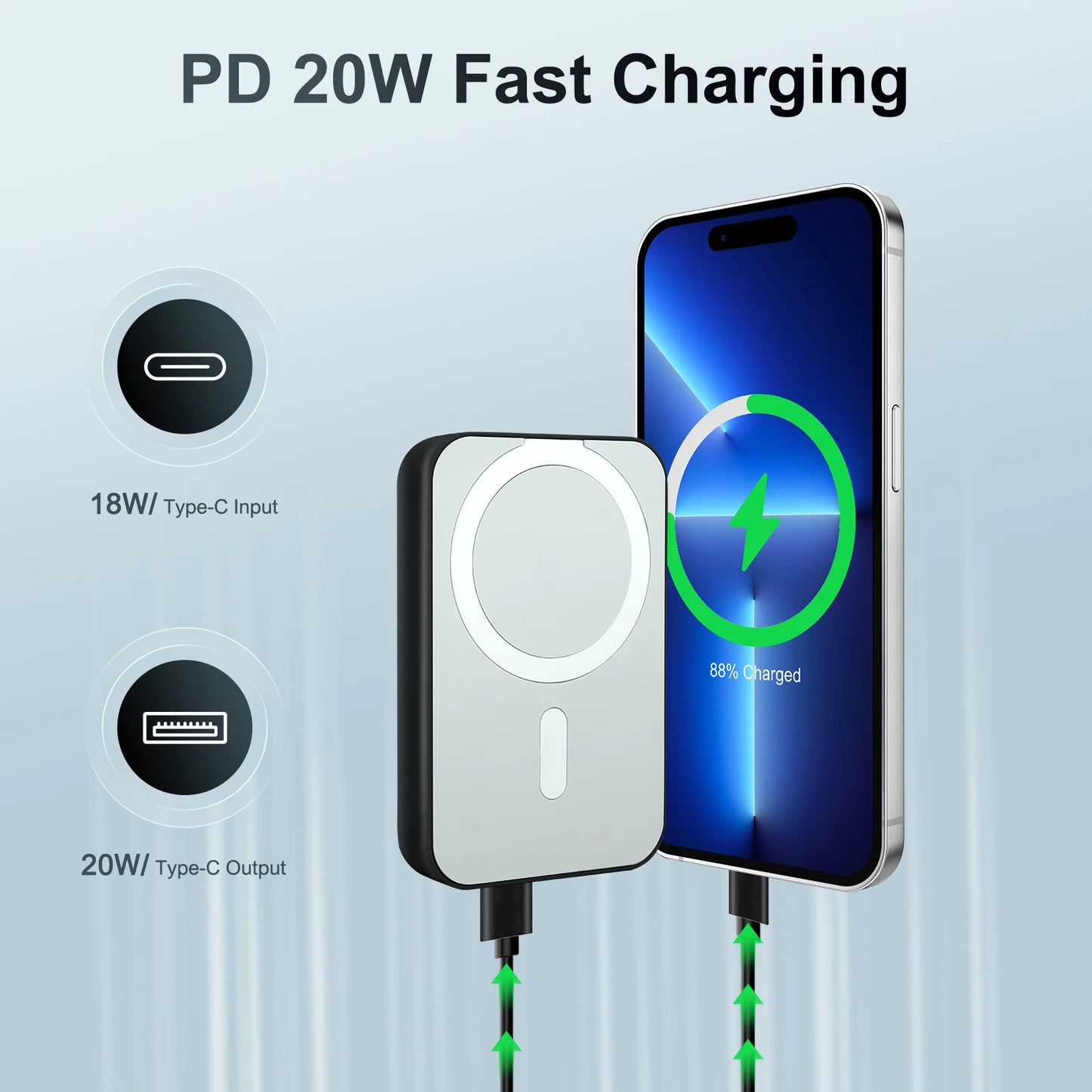 Realexity SnapCharge Pro | MagSafe Battery Pack