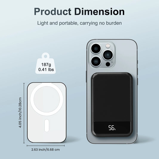 Realexity SnapCharge Pro | MagSafe Battery Pack