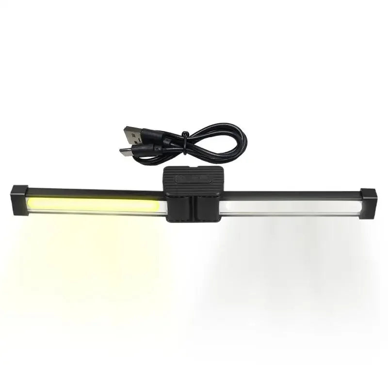 Realexity FlexBeam Pro magnetic LED light attached to car for portable lighting