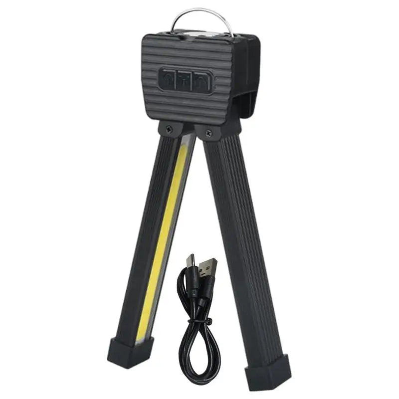 Realexity FlexBeam Pro LED posing light in full tripod setup for stable lighting